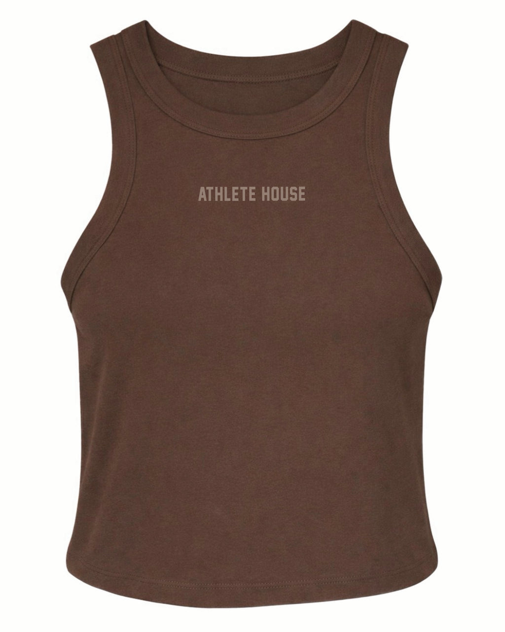 Essential Racer Tank - Cocoa